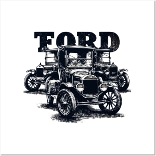 Ford Model T Posters and Art